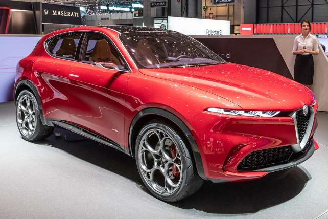 Alfa Romeo Tonale SUV with NFT